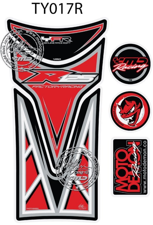 Yamaha YZF R125 Motografix Tank Pad