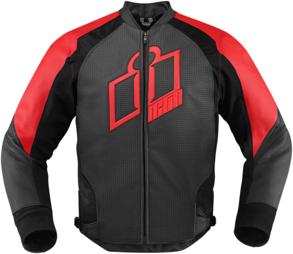 Icon Hypersport Deri Motosiklet Montu 2X-Large