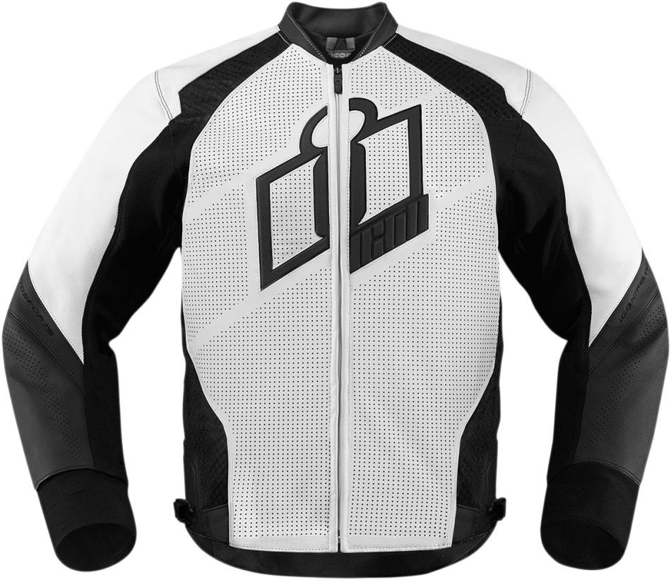 Icon Hypersport Deri Motosiklet Montu Large