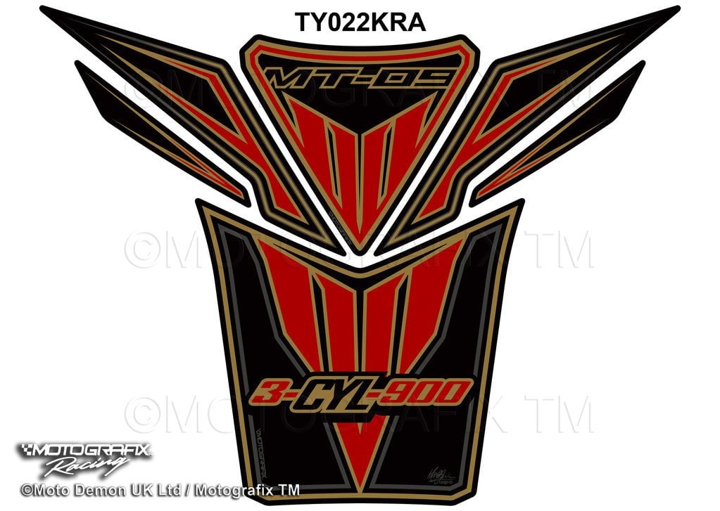 Yamaha MT-09 Motografix Tank Pad