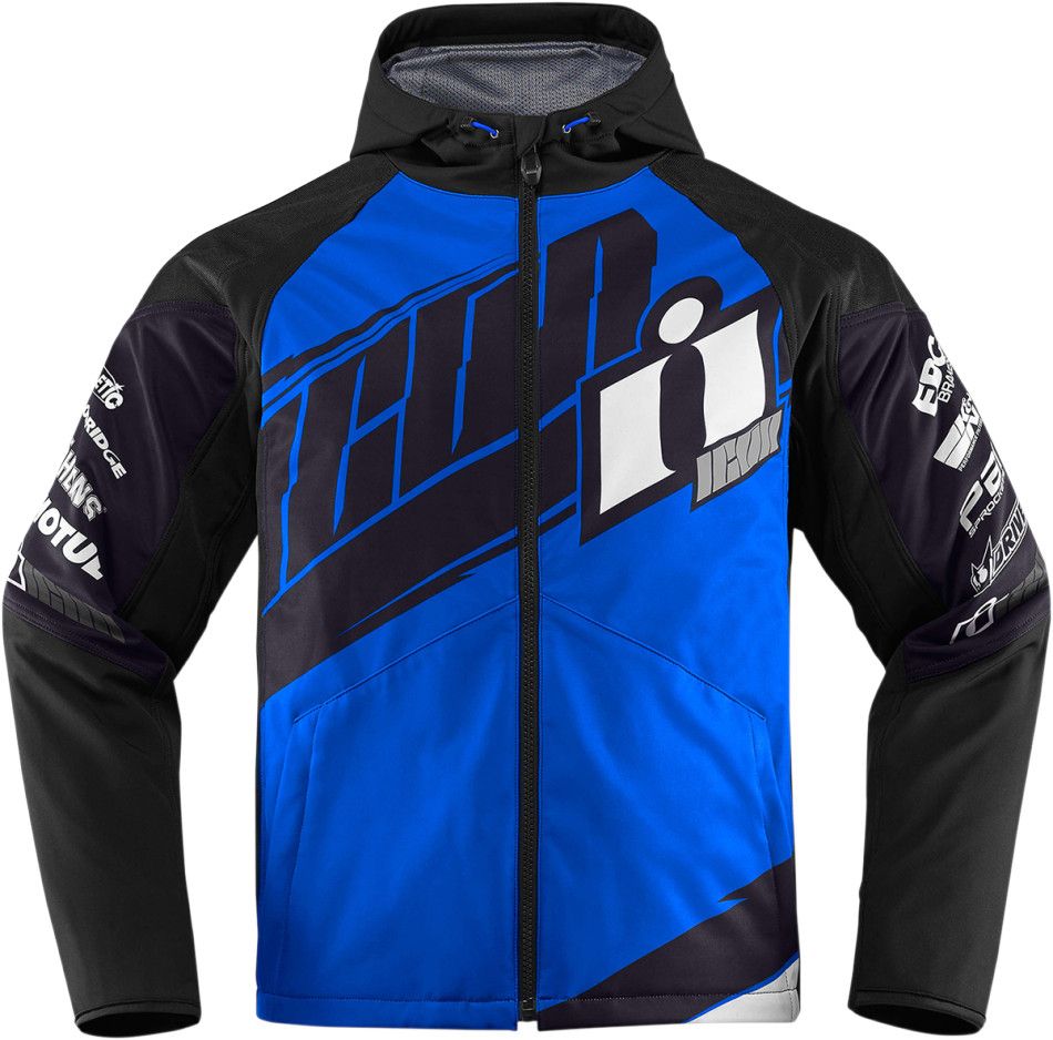 Icon Team Merc Blue Mont 2X-Large