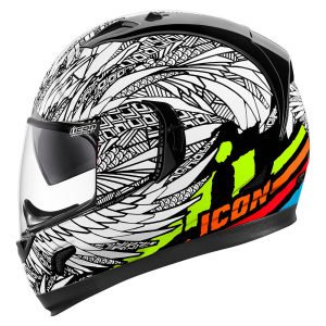 icon Alliance GT BIRD STRIKE - WHITE Kask