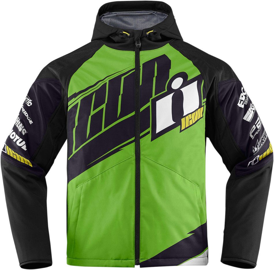 Icon Team Merc Green Mont Large