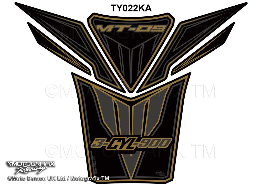 Yamaha MT-09 Motografix Tank Pad