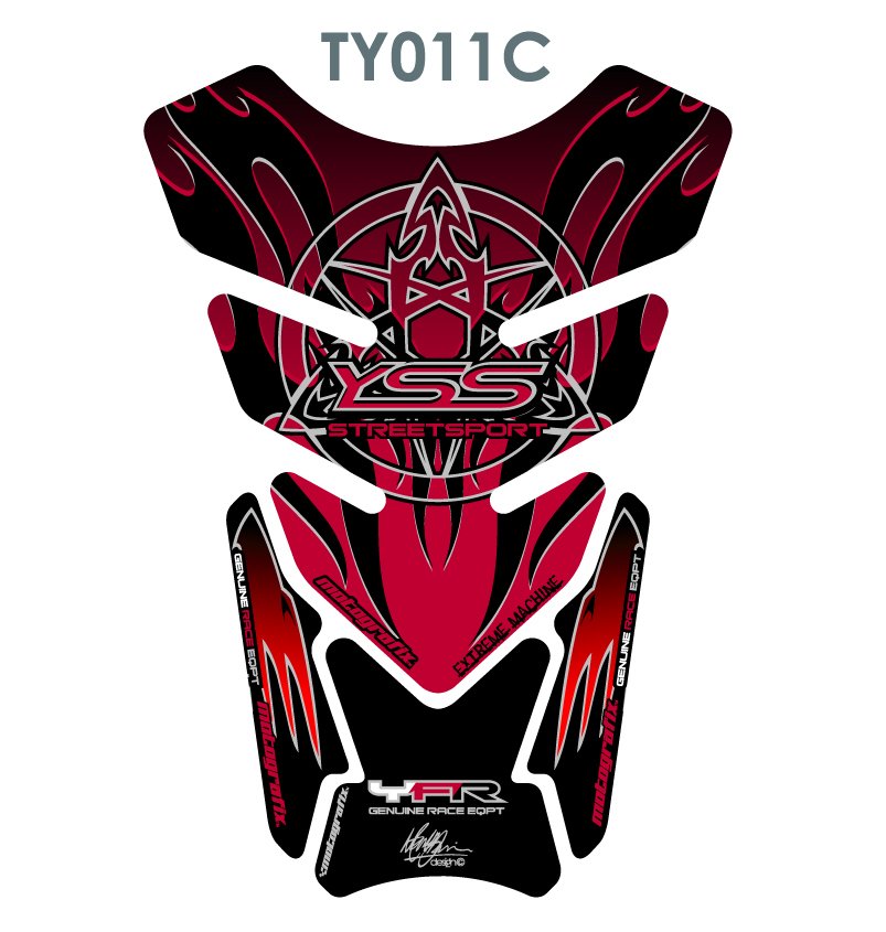 Yamaha Fz Ve XJ Serisi Motografix Tank Pad