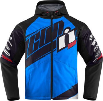 Icon Team Merc Light Blue Mont 2X-Large