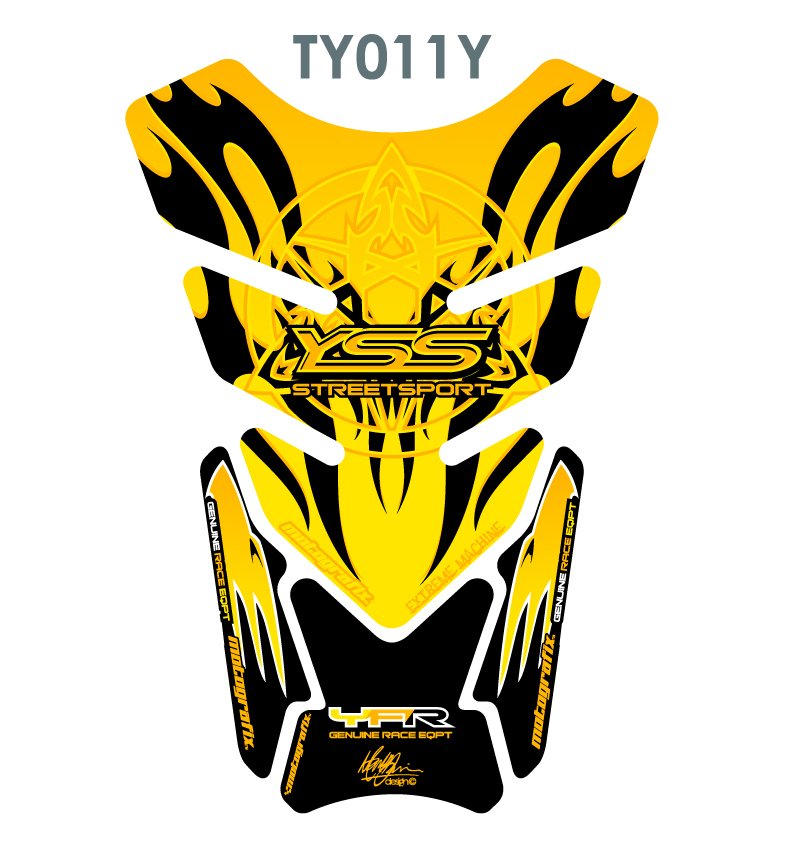 Yamaha Fz Ve XJ Serisi Motografix Tank Pad