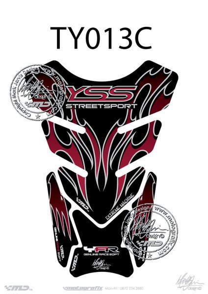 Yamaha Fz Ve XJ Serisi Motografix Tank Pad