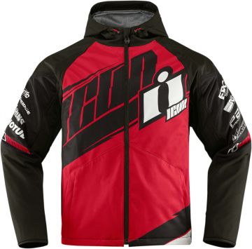 Icon Team Merc Red Mont 2X-Large