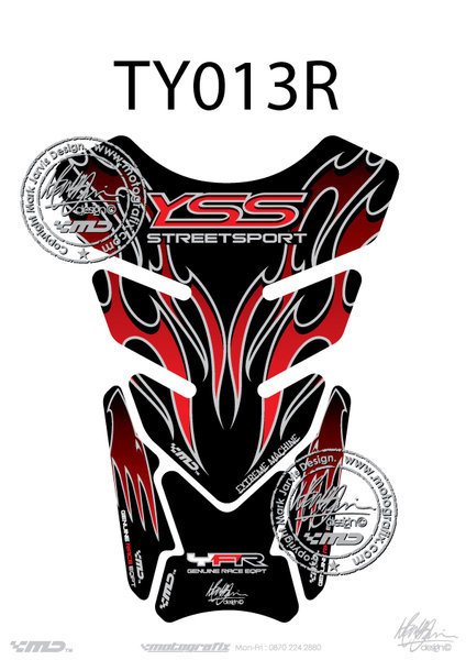 Yamaha Fz Ve XJ Serisi Motografix Tank Pad