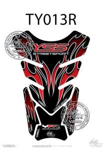 Yamaha Fz Ve XJ Serisi Motografix Tank Pad