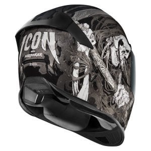 icon Airframe Pro HARBINGER - BLACK Kask