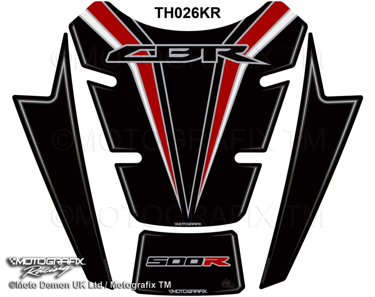 Honda CBR 500R Motografix Tank Pad