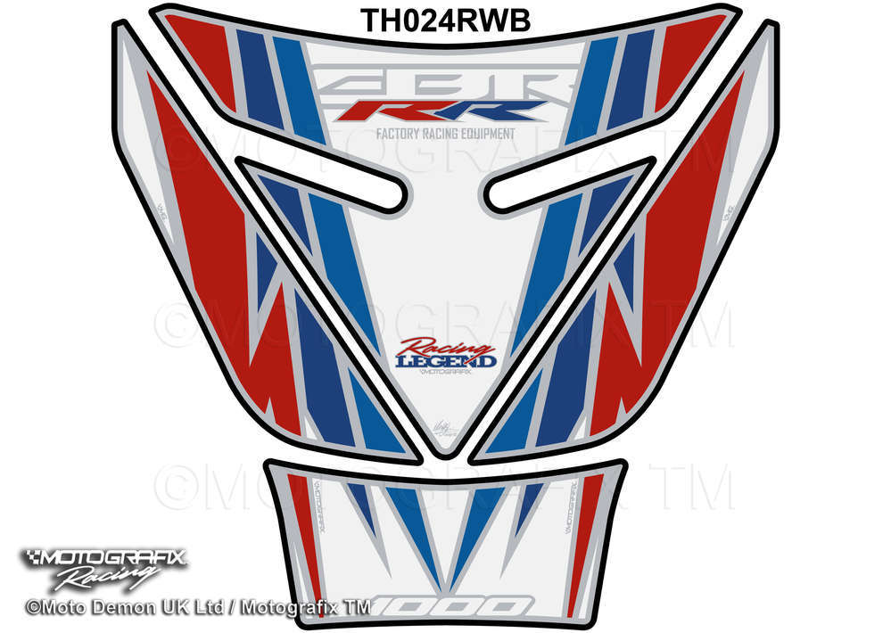 Honda Cbr 1000RR Motografix Tank Pad