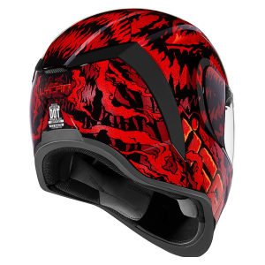 icon Airform LYCAN - RED Kask