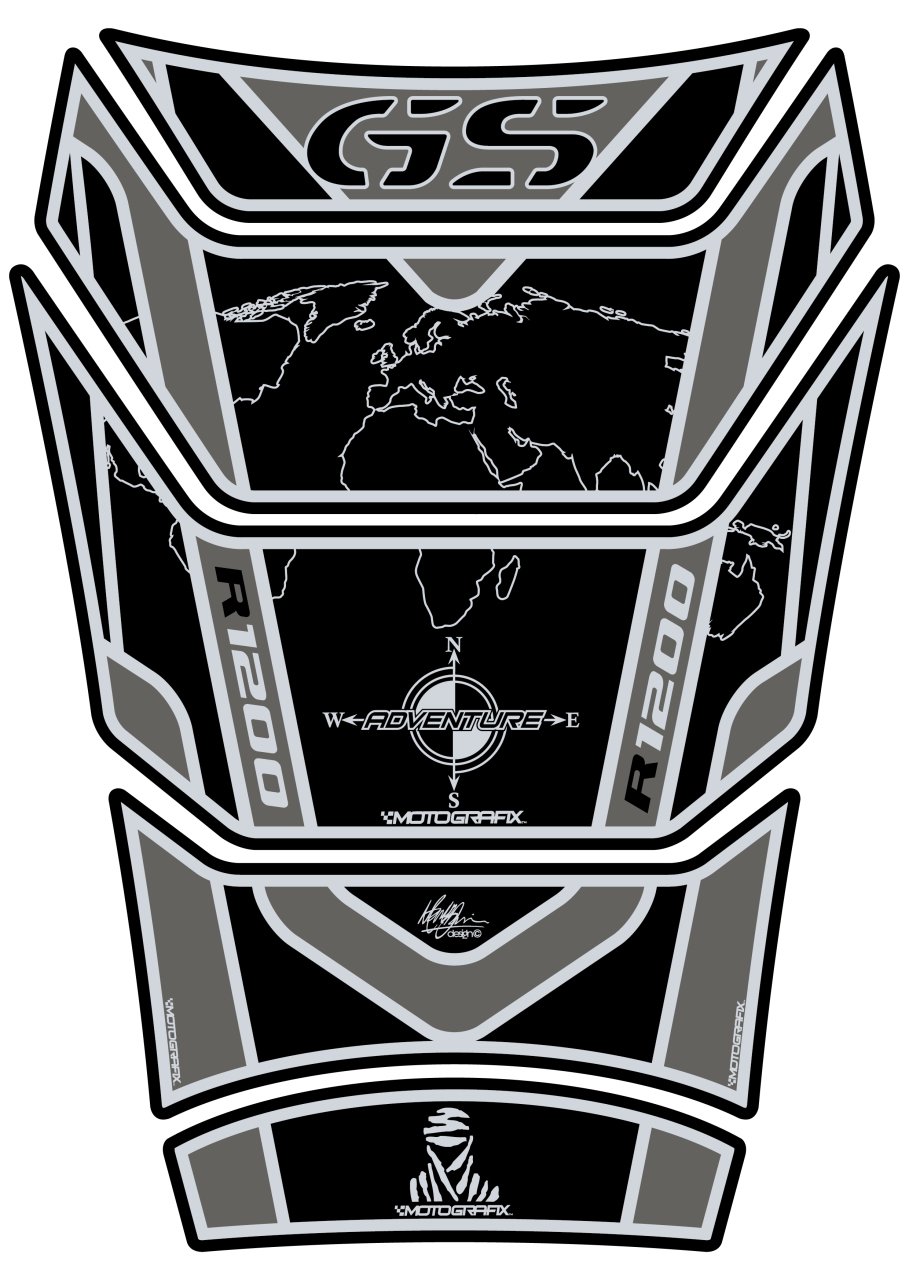Bmw R 1200 GS Motografix Tank Pad