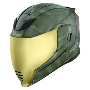 icon Airflite BATTLESCAR 2 - GREEN | icon | icon Motosiklet Kask