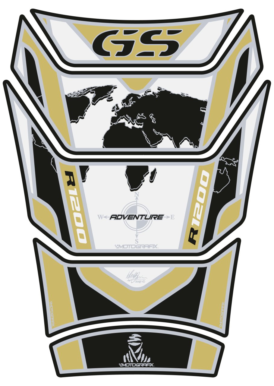Bmw R 1200 GS Motografix Tank Pad