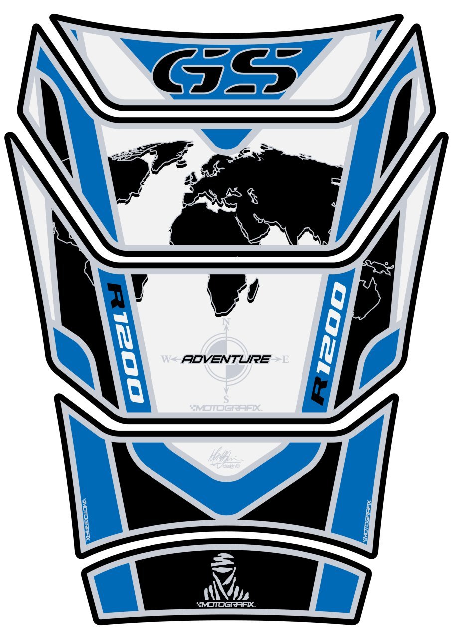 Bmw R 1200 GS Motografix Tank Pad