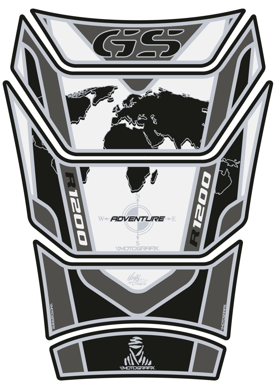 Bmw R 1200 GS Motografix Tank Pad
