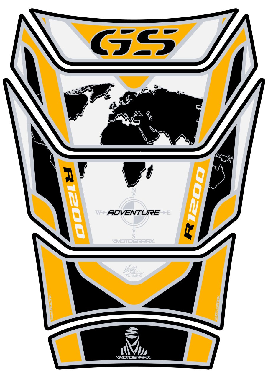Bmw R 1200 GS Motografix Tank Pad