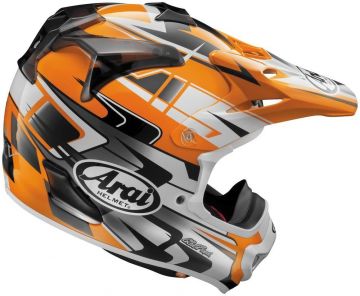 Arai MX-V Tip Orange Off Road (Cross) Kask