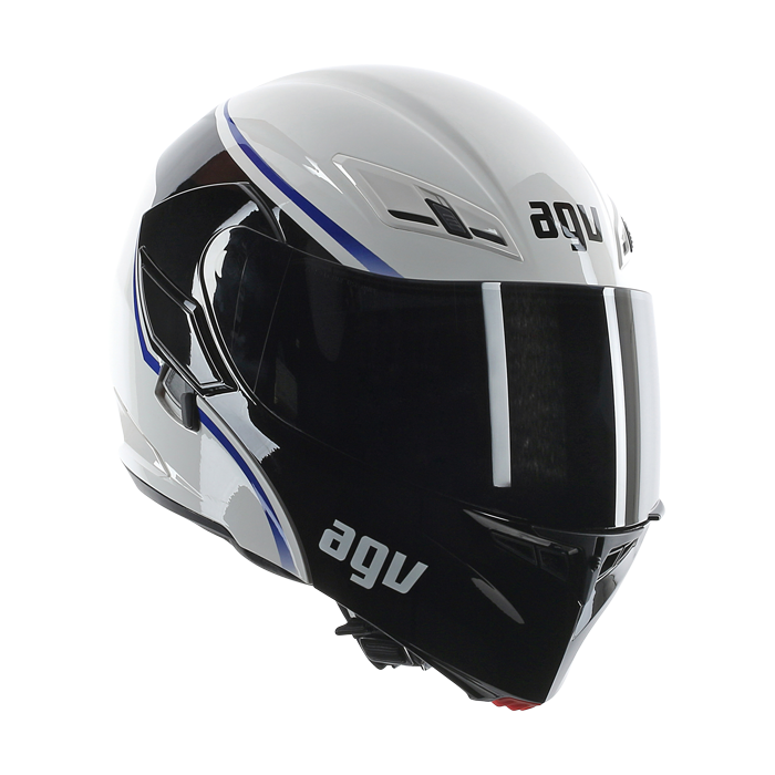 AGV Compact Course White/Blue Çene Açılır Kask
