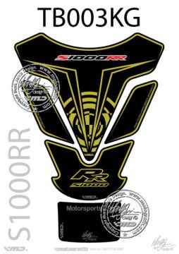 Bmw S1000RR 2009-2014 Model Motografix Tank Pad