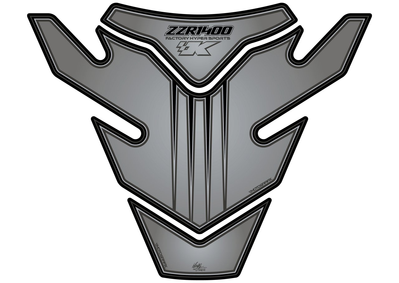 rokiページ Kawasaki ZZR 1400 Motografix Tank Pad | Motografix | Kawasaki