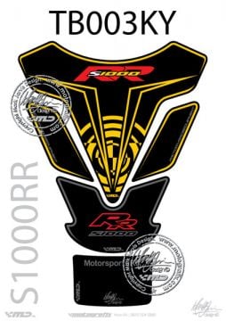 Bmw S1000RR 2009-2014 Model Motografix Tank Pad
