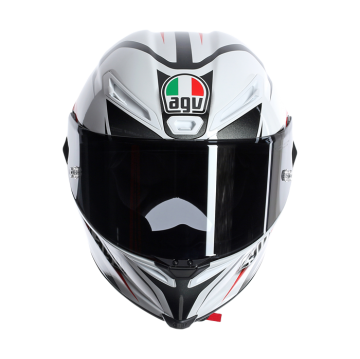 AGV Corsa Velocity White Black Red Full Face Kask