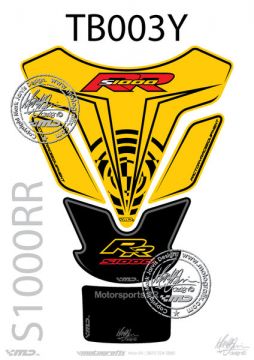 Bmw S1000RR 2009-2014 Model Motografix Tank Pad