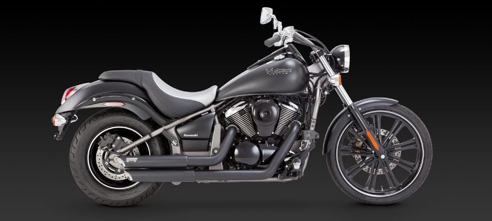 Vance & Hines Kawasaki Vulcan 900 Black Egzoz