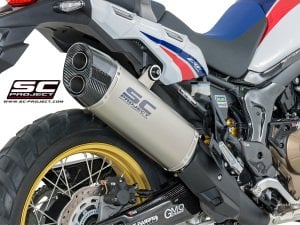 Honda Africa Twin SC Project Advanture Slip On Egzoz - Titanyum