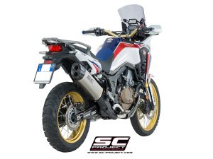 Honda Africa Twin SC Project Advanture Slip On Egzoz - Titanyum