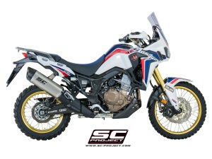 Honda Africa Twin SC Project Advanture Slip On Egzoz - Titanyum