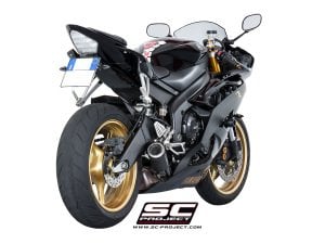 Yamaha YZF R6 SC Project CR-T Slip On Egzoz - Karbon
