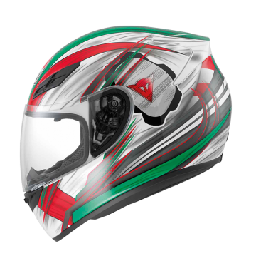 AGV K4 Hang On White Red Green Full Face Kask