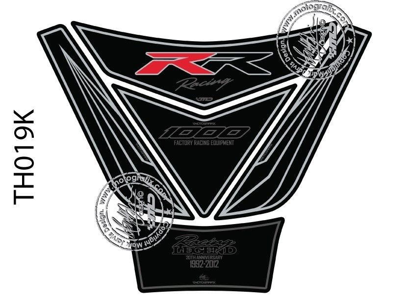 Honda Cbr 1000RR 2009-2014 Model Motografix Tank Pad