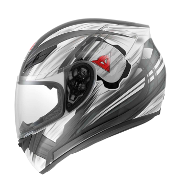 AGV K4 Hang On White/Gun Metal Full Face Kask