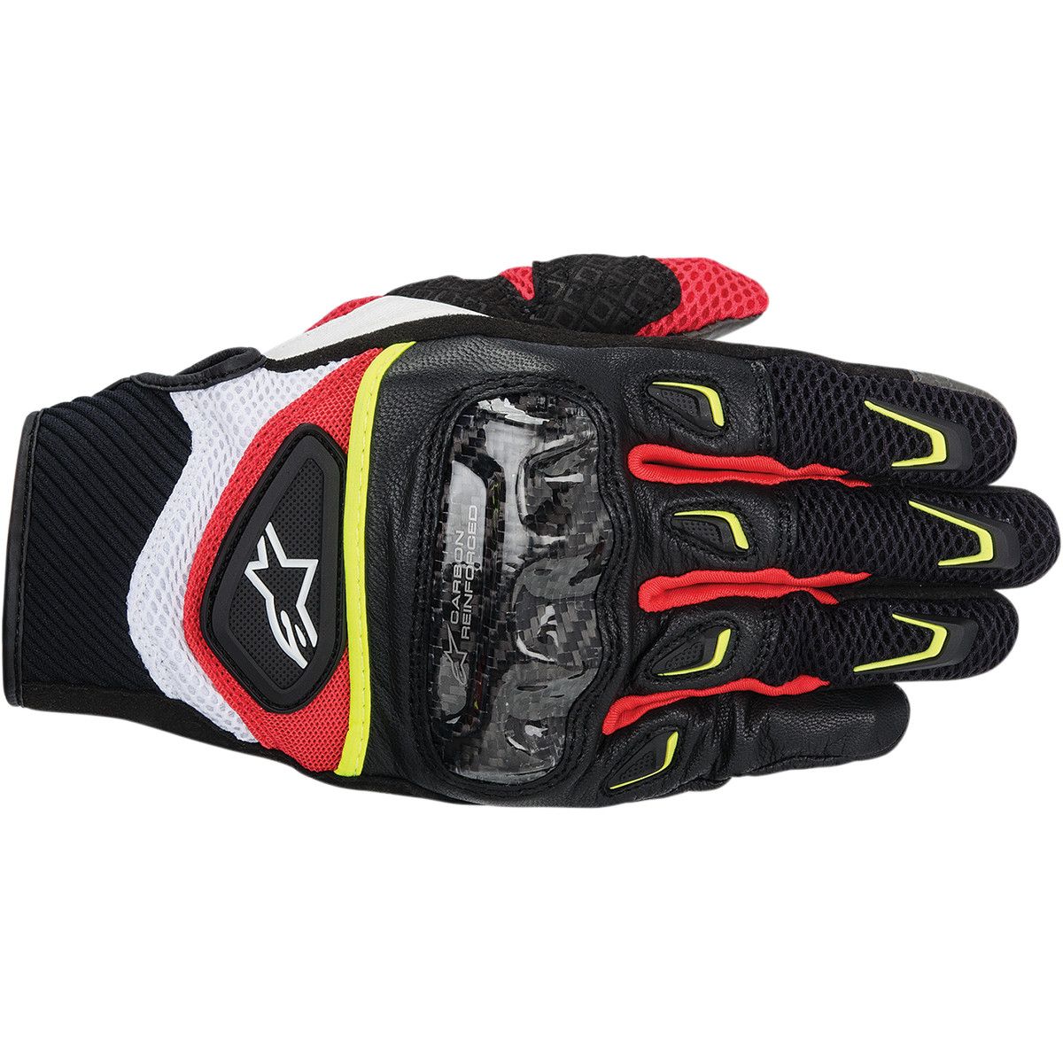 Alpinestars SMX-2 Air Karbon Deri Motosiklet Eldiveni Large