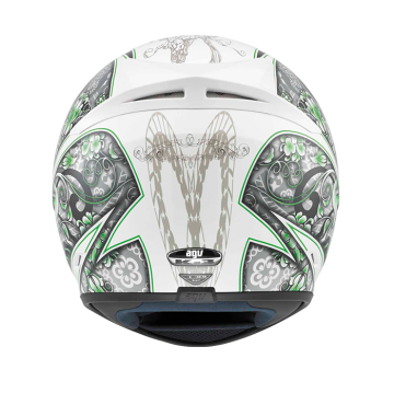 AGV K-3 Crew White Silver Lime Full Face Kask