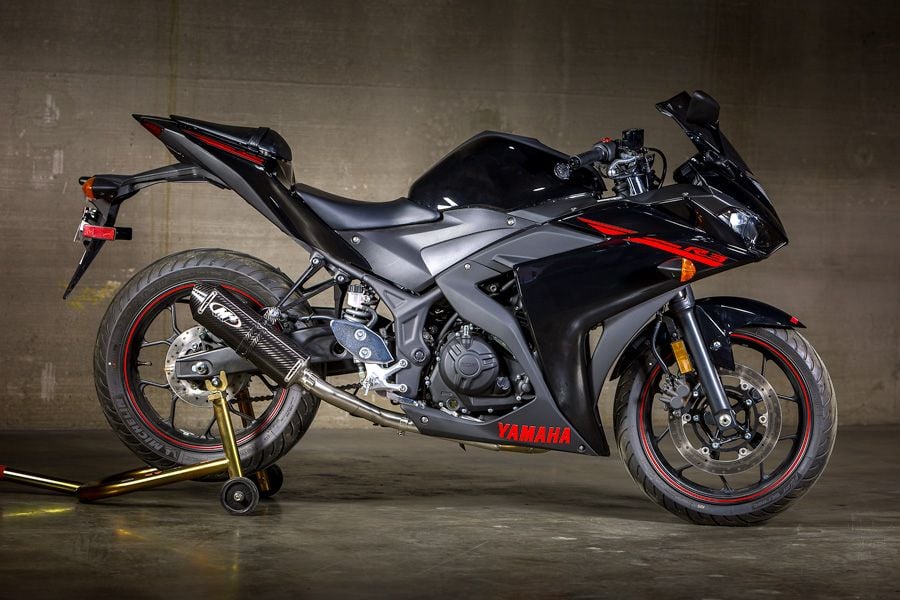Yamaha Yzf R25 M4 Karbon Fiber Full Sistem Performans Egzoz