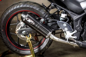 Yamaha Yzf R25 M4 Karbon Fiber Full Sistem Performans Egzoz