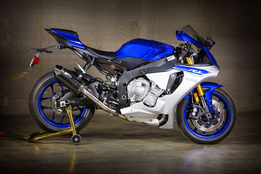 Yamaha Yzf R1 2015 M4 Karbon Tüp Komple Egzoz