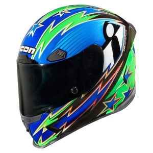 icon Airframe Pro WARBIRD - BLUE Kask