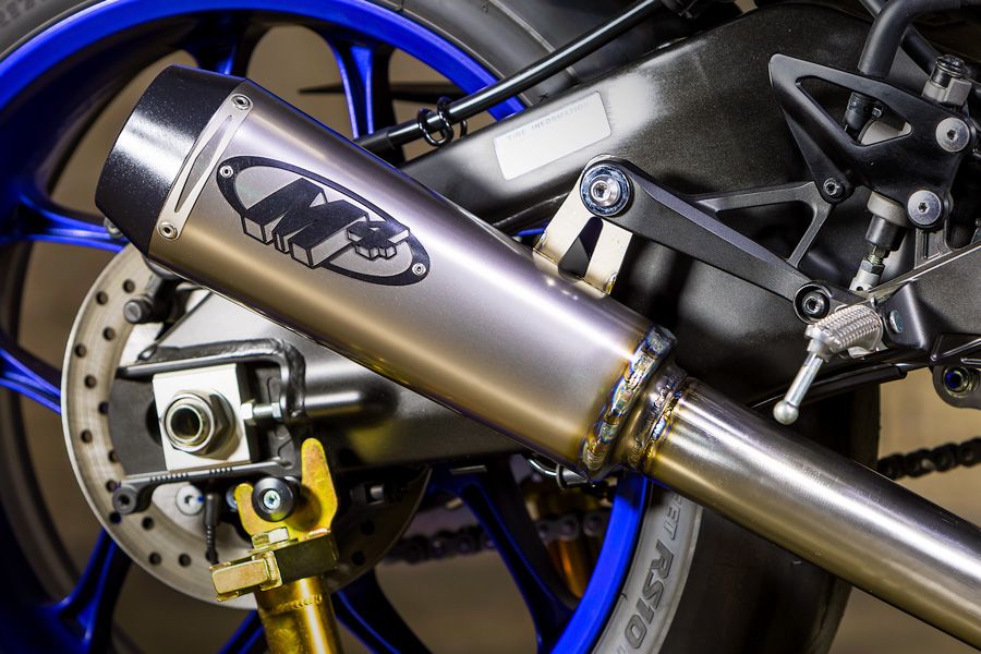 Yamaha Yzf R1 2015 M4 GP2 Titanyum Tüp Egzoz