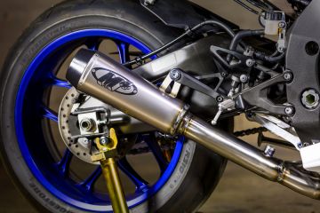 Yamaha Yzf R1 2015 M4 GP2 Titanyum Tüp Egzoz + Katalitik İptal Kiti