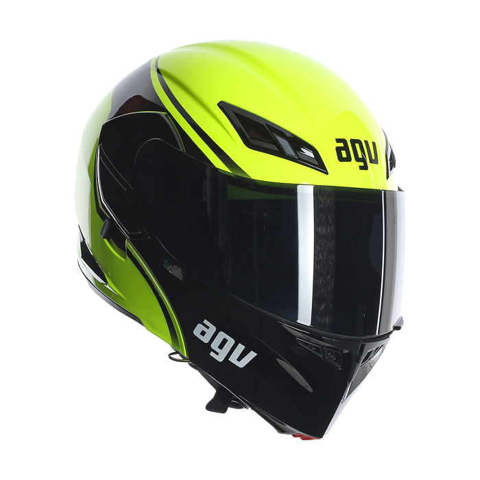 AGV Compact Course Yellow/Black Çene Açılır Kask