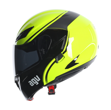AGV Compact Course Yellow/Black Çene Açılır Kask